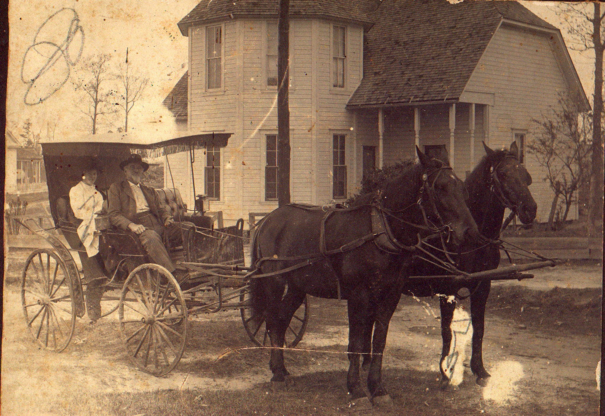 Rockett Buggy, J. B. Adcock, Bernice, Union Parish, LA